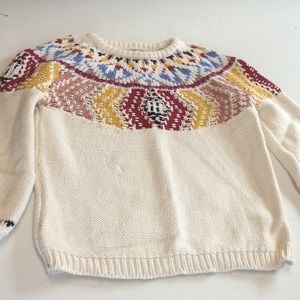 Zara girls sweater